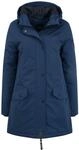 OXMO Tamila Damen &Uuml;bergangsmantel Parka Lange Jacke, Gr&ouml;&szlig;e:L, Farbe:Dress Blues