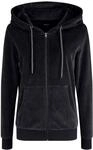 OXMO OXNicky Damen Sweatjacke Kapuzenjacke Hoodie mit Kapuze K&auml;ngurutasche