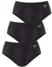 PETITE FLEUR by Lascana Damen Formslip im 3er-Pack mit Schmetterlingsmuster,