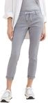 TOM TAILOR Damen Tapered Relaxed Hose mit Kordelzug
