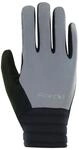 Roeckl Rotterdam 2 Winter Fahrrad Handschuhe lang silberfarben 2027: Gr&ouml;&szlig;e:...