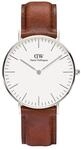 Daniel Wellington Damen-Uhren Analog Quarz One Size, Silber 32002062
