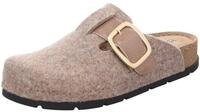 Rohde Damen Pantoffel Hausschuh Filz Clog Schnalle Memoryfu&szlig;bett D.Soave 6012