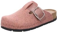 Rohde Damen Pantoffel Hausschuh Filz Clog Schnalle Memoryfu&szlig;bett D.Soave 6012