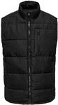 Only & Sons Herren Onsjake Quilted Vest OTW Steppweste, Black, M