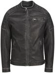 JACK & JONES Male Kunstlederjacke Kunstlederjacke