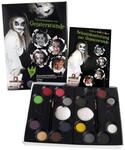 Eulenspiegel 212066 - Schmink-Palette zur Geisterstunde, f&uuml;r ca. 120 Masken, vegan,