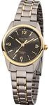 Regent Damen Armbanduhr F-429 Titan Grau-Gold 26mm, Wasserdichtigkeit: 5Bar, 12290269