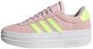 adidas Unisex Kinder VL Court Bold Shoes JUNIOR, Clear pink/hi-Res Yellow/FTWR White,