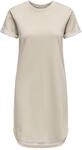 JDY Damen JDYivy S/S Dress Jrs Noos L&auml;ssiges Kleid, Chateau Gray, Xs