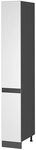 Vicco Apothekerschrank R-Line, Wei&szlig;, 30 cm | 2 Ausz&uuml;ge &middot; 5 Einlegeb&ouml;den &middot;