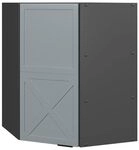 Vicco Eckh&auml;ngeschrank Fame-Line, Hellblau-grau, 57 cm | MDF-Front &middot; 2...