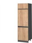 Vicco K&uuml;hlumbauschrank R-Line, Goldkraft Eiche, 60 cm