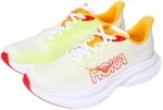 Hoka Damen Mach 6 Sneaker, Wei&szlig;/Salat, 38 EU