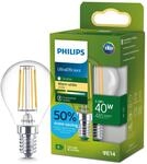 Philips Ultra Efficient &ndash; Ultra-energiesparende Lampe, LED-Lichtquelle, E14,