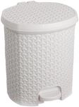 keeeper Treteimer, 11,5 l, M&uuml;lleimer mit Tretpedal, Tjark, Nordic White (Wei&szlig;)