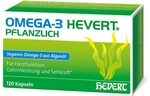 Omega-3 Hevert pflanzlich Kapseln, 120 St. Kapseln | f&uuml;r eine gesunde...