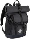 camel active Herren SATIPO Rucksack aus Nylon Dunkelgrau, Menswear-L