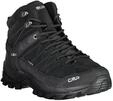 CMP Herren Rigel Mid Shoes Wp Trekking-Schuhe, Schwarz Schwarz Nero Nero, 39 EU