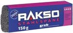 RAKSO Stahlsp&auml;ne grob - 150g, 1 Banderole, schleift & gl&auml;ttet offenporige