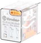 Finder 55 Leistungsrelais 230V ac Spule 2-poliger Umschalter 10A 17 k&Omega; 1.5 W