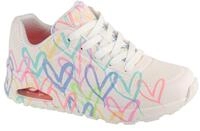 Skechers UNO-Spread The Love 155507-WPTQ, Women Sneakers, White, 38 EU