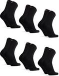 DANISH ENDURANCE Bambus Socken, Business Socken, Anti-Blasen, 3 & 6 Paar |...