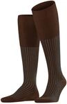 FALKE Oxford Stripe Kniestr&uuml;mpfe terracotta (5035), 41-42