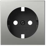 Gira 4920600 Abdeckung SCHUKO-Steckdose System 55 Edelstahl