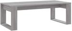 vidaXL Couchtisch Grau Sonoma 102x50x35 cm Holzwerkstoff