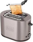 BLACK+DECKER - Toaster 900 W | 2 Schlitze | 7 Br&auml;unungsstufen | Auftauen,