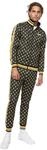 Lonsdale Herren Boswall Trainingsanzug, Black/Yellow/White, L EU