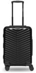 REDOLZ Ultra-leicht Hartschalen Kabinen-Koffer | Kleiner Cabin-Trolley Shiny