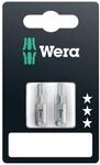 Wera 840/1 Z Bits SB, 4 x 25 mm, 2-teilig