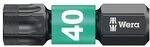 Bit 867/1 IMP DC T40 L.25mm 1/4 Zoll C6,3 Impaktor,DC Box m.10 Bits WERA
