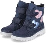 Superfit Kinder Stiefeletten Spirit Blau Leder & Textil 29