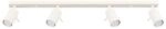SOLLUX lighting Deckenlampe Deckenleuchte Deckenstrahler Einstellbar Stahl 4 Flammig