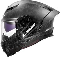 LS2, Integraler Motorradhelm DRAGON FORGED Carbon, XXL