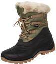Spirale Winterstiefel Evelin Damenstiefel gef&uuml;ttert gr&uuml;n 38