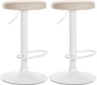 CLP 2er Set Barhocker Ponte Kunstleder I Drehbarer Thekenhocker I...