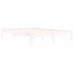 vidaXL Massivholzbett Bettgestell mit Lattenrost Bett Holzbett Bettrahmen...