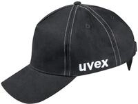Uvex u-Cap Sport Ansto&szlig;kappe - Kopfschutz-Kappe mit langem Schirm und Hartschale -