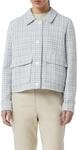 COMMA Kurze Tweed-Jacke mit aufgesetzten Taschen