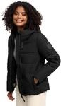 MARIKOO Damen Winterjacke (XS-3XL) - 5 Taschen, gro&szlig;e Kapuze, Schlaufen auf der