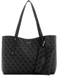 GUESS Brenton Tote Coal Logo