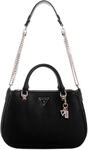 GUESS Fedora Shoulder Satchel Black