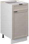 Vicco K&uuml;chenunterschrank Fame-Line, GrauBeige, 40 cm