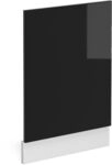 Vicco Frontblende R-Line, Schwarz Hochglanz, 45 cm