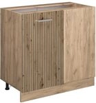 Vicco Eckunterschrank R-Line, Artisan-Eiche, 86 cm