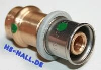 Viega &Uuml;&oelig;bergangsst&uuml;ck Sanpress 2213P RG, SC-Contur 16 x 15 mm, 317423 - 1...